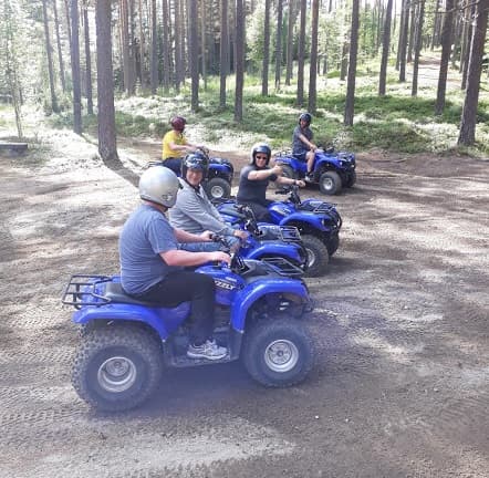 Fyrhjulingar på Zorbcenter — bild 5