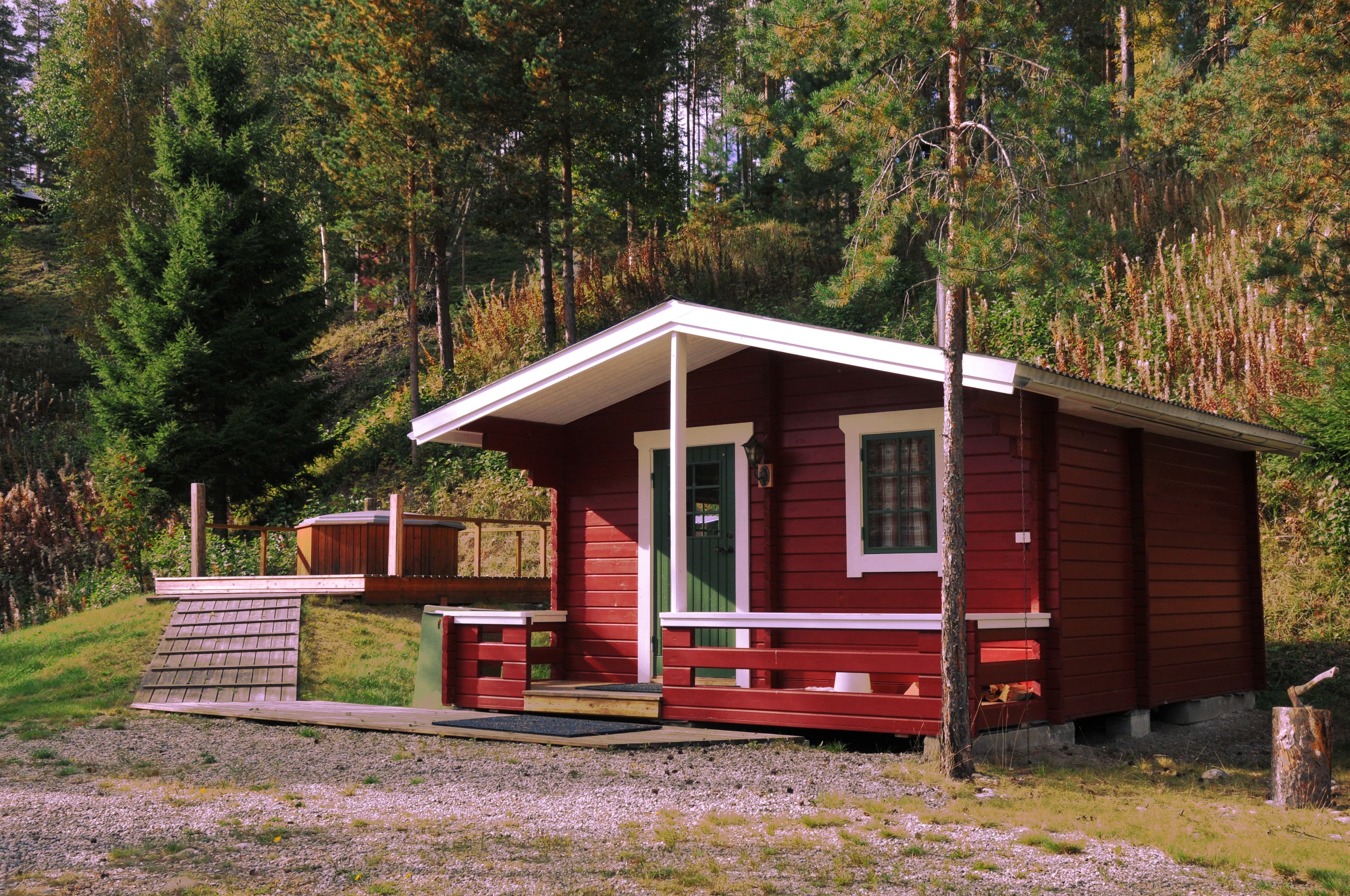 Bastu & badtunna på Zorbcenter — bild 2